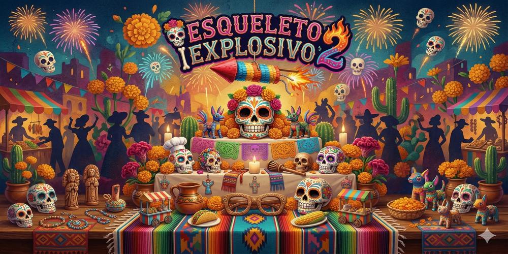Esqueleto Explosivo 2 Slot Esqueleto Explosivo 2 slot